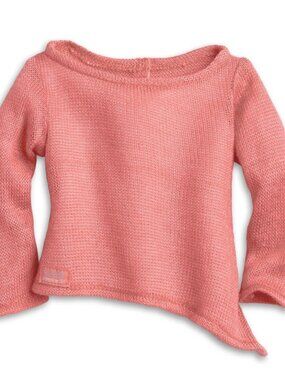 American Girl 2014 Girl of the Year Isabelle's Coral Sweater - NIB, RETIRED